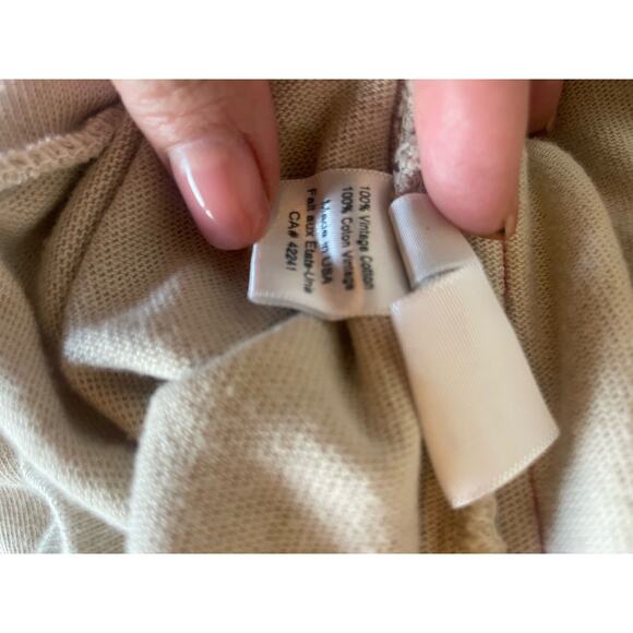 STARK X Jo $155 *BEIGE COLOR* Drawstring Sweatpant - Picture 5 of 8